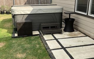 Hot Tub Pad & Path Austin, Texas